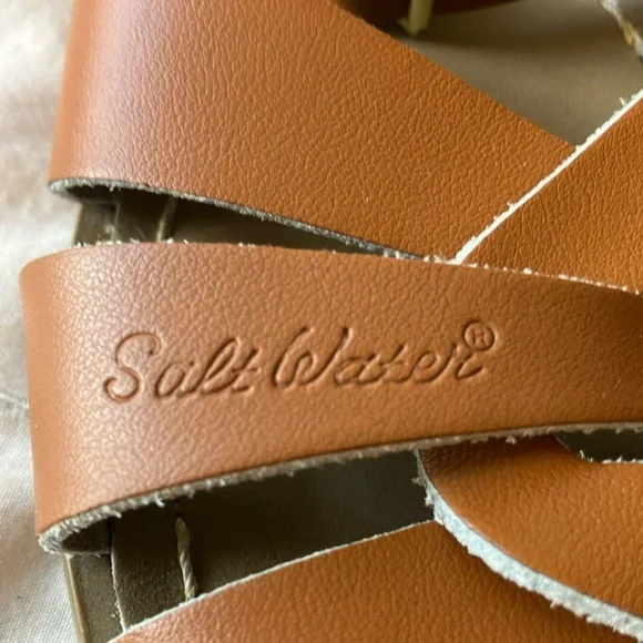 Hoy by Saltwater sandals 🤎 Womens 9 Youth 7 - Picture 3 of 6